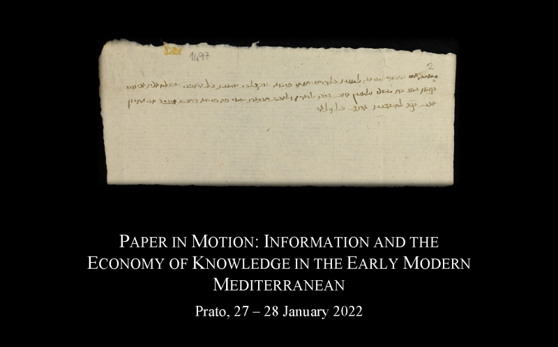 Paper in Motion: un seminario e una mostra a Prato