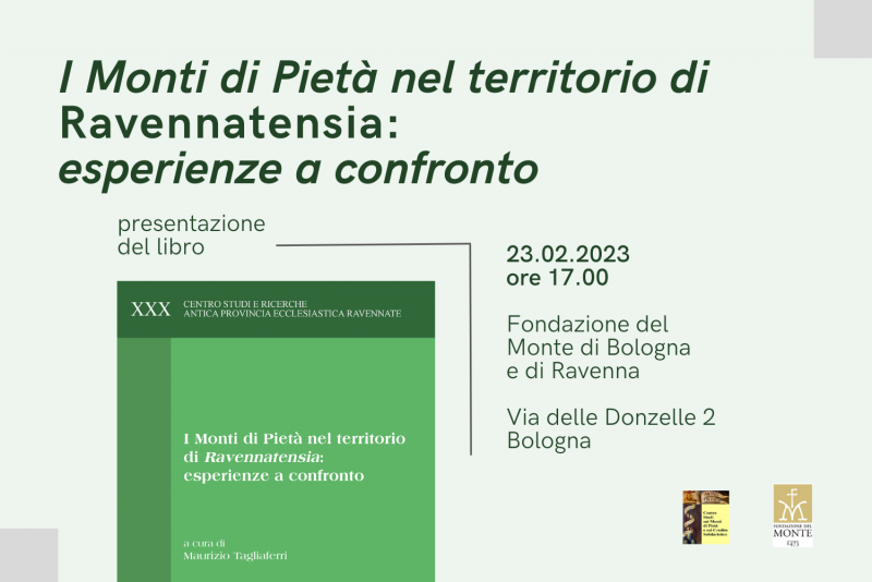 Book presentation 'I Monti di Pietà nel territorio di Ravennatensia: esperienze a confronto'